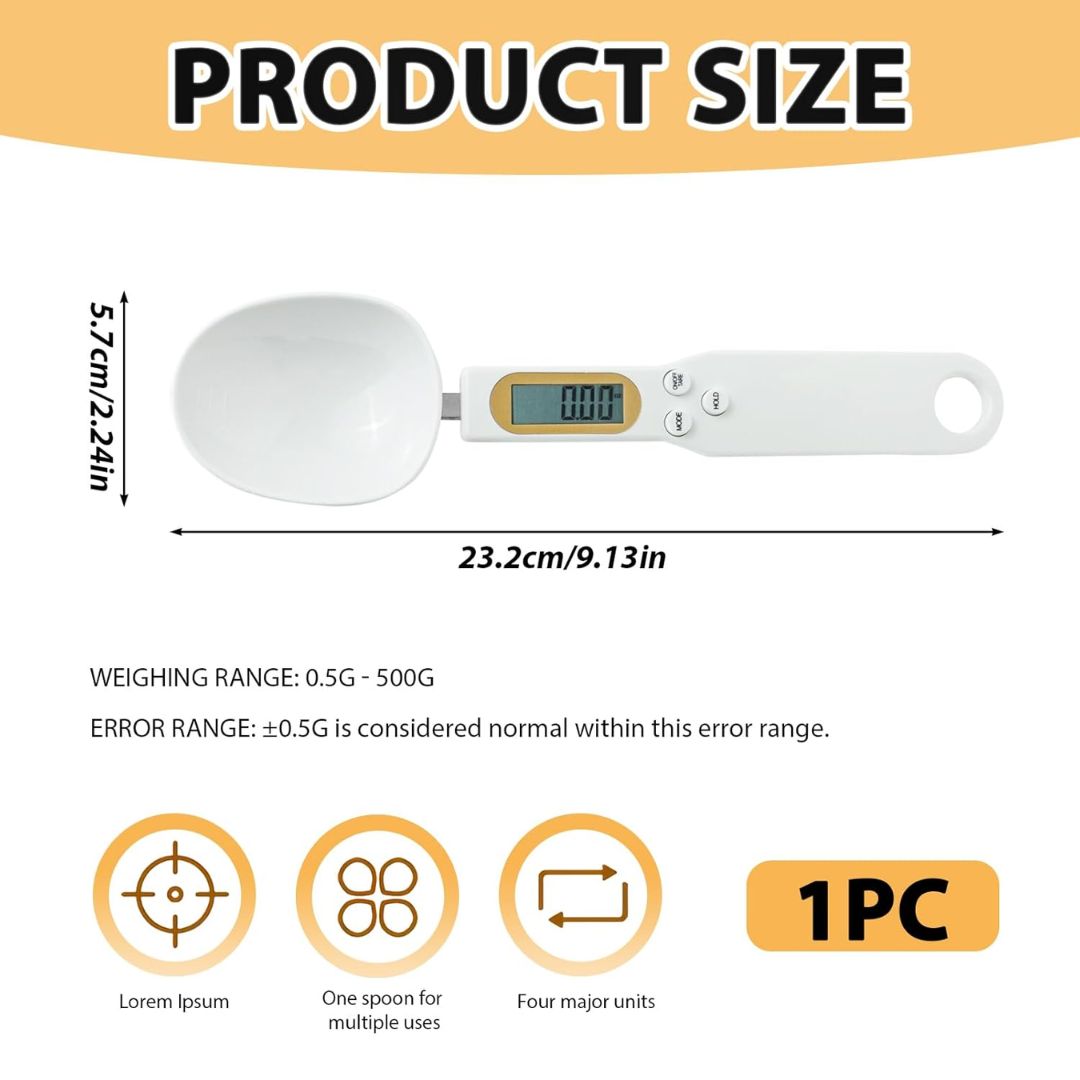 Kitchen Scale Measuring Spoon